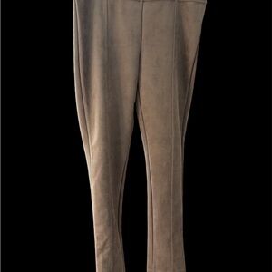 Andrew Marc Taupe Suede Trousers
